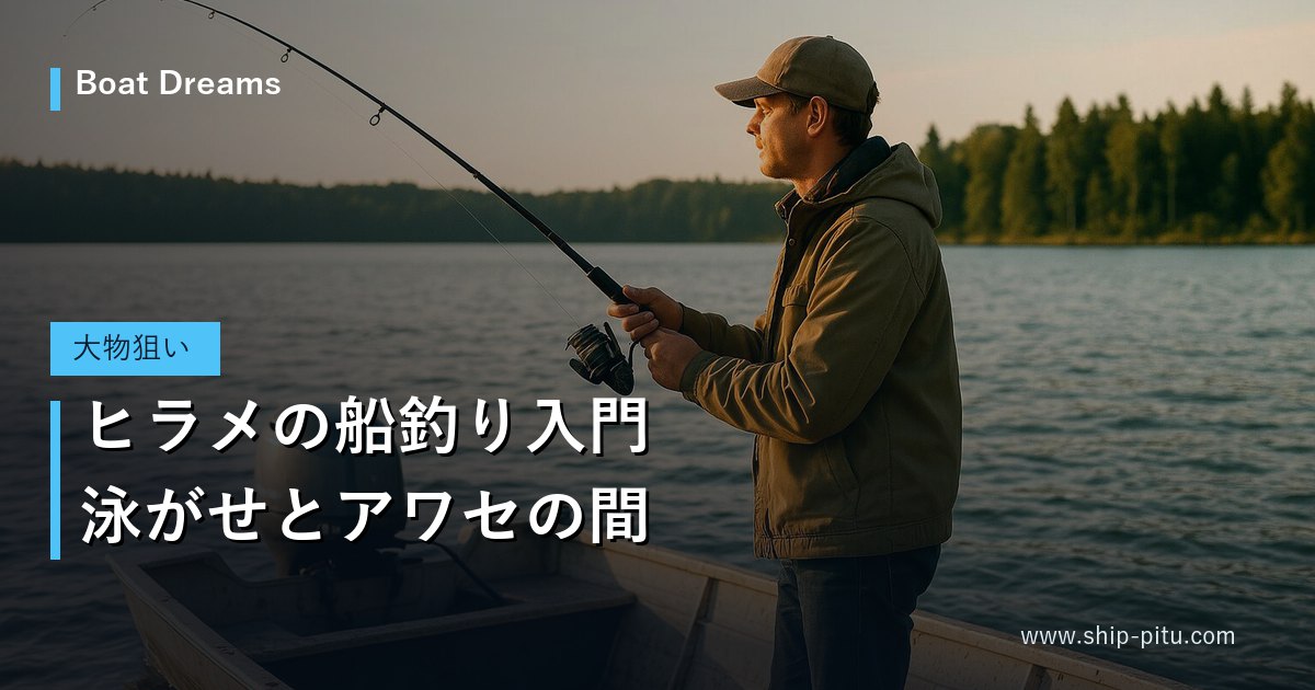 ヒラメの船釣り入門｜泳がせとアワセの間